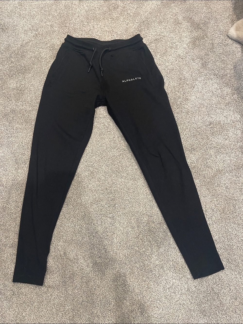 Alphalete Black Slim Performance Joggers